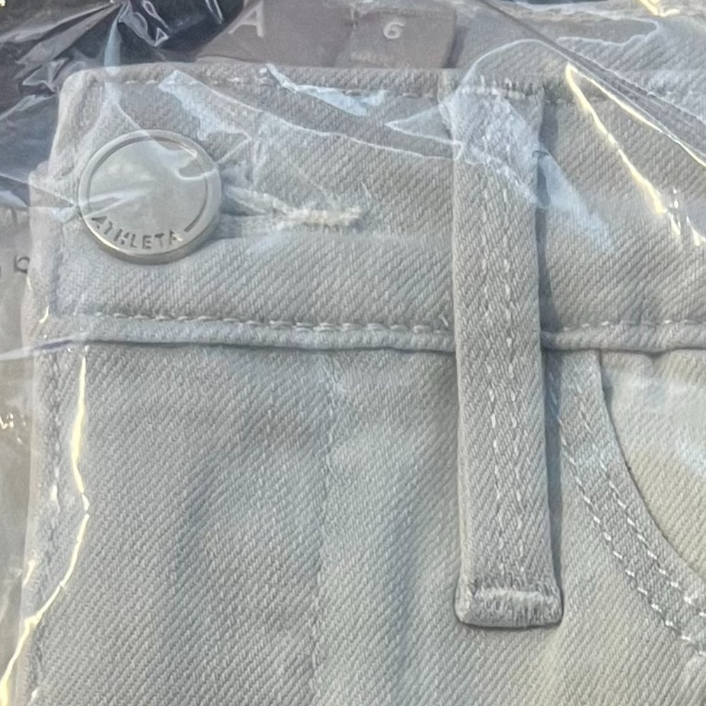 NWT! Athleta Women's Sculptek Crop Skinny Jeans Biscayne Wash/Size-6 - Picture 11 of 11
